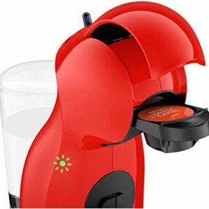 NESCAFÉ DOLCE GUSTO De'Longhi Piccolo XS Macchina per Caffè Espresso e Altre bevande in capsula, Manuale, Rosso - Image 5
