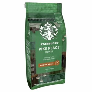 STARBUCKS Pike Place Caffè in grani Tostatura Media, 6 Sacchetti da 200g (1,2kg) - Image 4