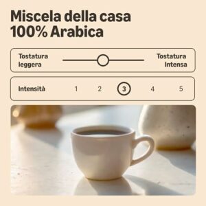 by Amazon House Blend, in grani di caffè, tostatura media, 1 kg, certificato Rainforest Alliance - Image 3