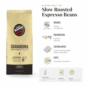 Caffè Vergnano 1882 - Caffè in Grani Granaroma - Confezione da 500 g - Image 3