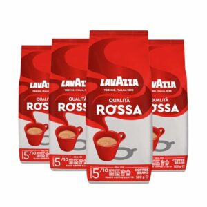 Lavazza, Qualità Rossa, Caffè in Grani, con Note Aromatiche di Cioccolato e Frutta Secca, Arabica e Robusta, Intensità 5/1... - Image 2
