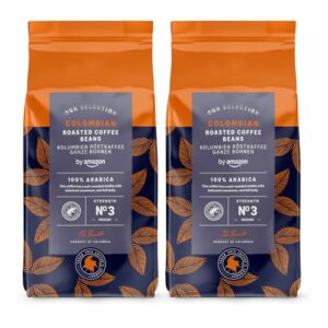 by Amazon Chicco di Caffè Colombiani, Tostatura Media, 1Kg (2 confezioni x 500g) - Certificato Rainforest Alliance - Image 2