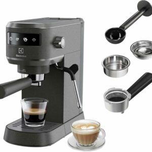 Electrolux Explore 6 Macchina per Caffè Espresso e Cappuccino E6EC1-6BST, 2 tazze, tecnologia ThermoBlock, set filtro 2-1 inc - Image 1