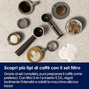 Electrolux Explore 6 Macchina per Caffè Espresso e Cappuccino E6EC1-6BST, 2 tazze, tecnologia ThermoBlock, set filtro 2-1 inc - Image 5