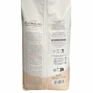 Caffè Corsini - Caffè in Grani 1 Kg Espresso, Miscela Classica Arabica e Robusta, Tostatura Medio Scura, CaffèCorposo Inte... - Image 4