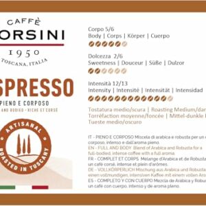 Caffè Corsini - Caffè in Grani 1 Kg Espresso, Miscela Classica Arabica e Robusta, Tostatura Medio Scura, CaffèCorposo Inte... - Image 5