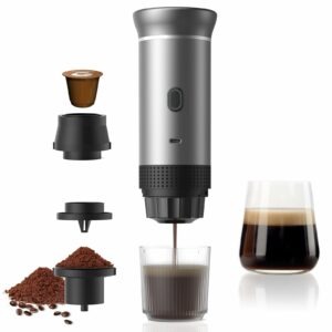 Vunzo Macina Caffe' Elettrico Portatile Macchina caffè capsule auto-riscaldamento con USB-C, Macchina Da Caffè Portatile Caps - Image 2